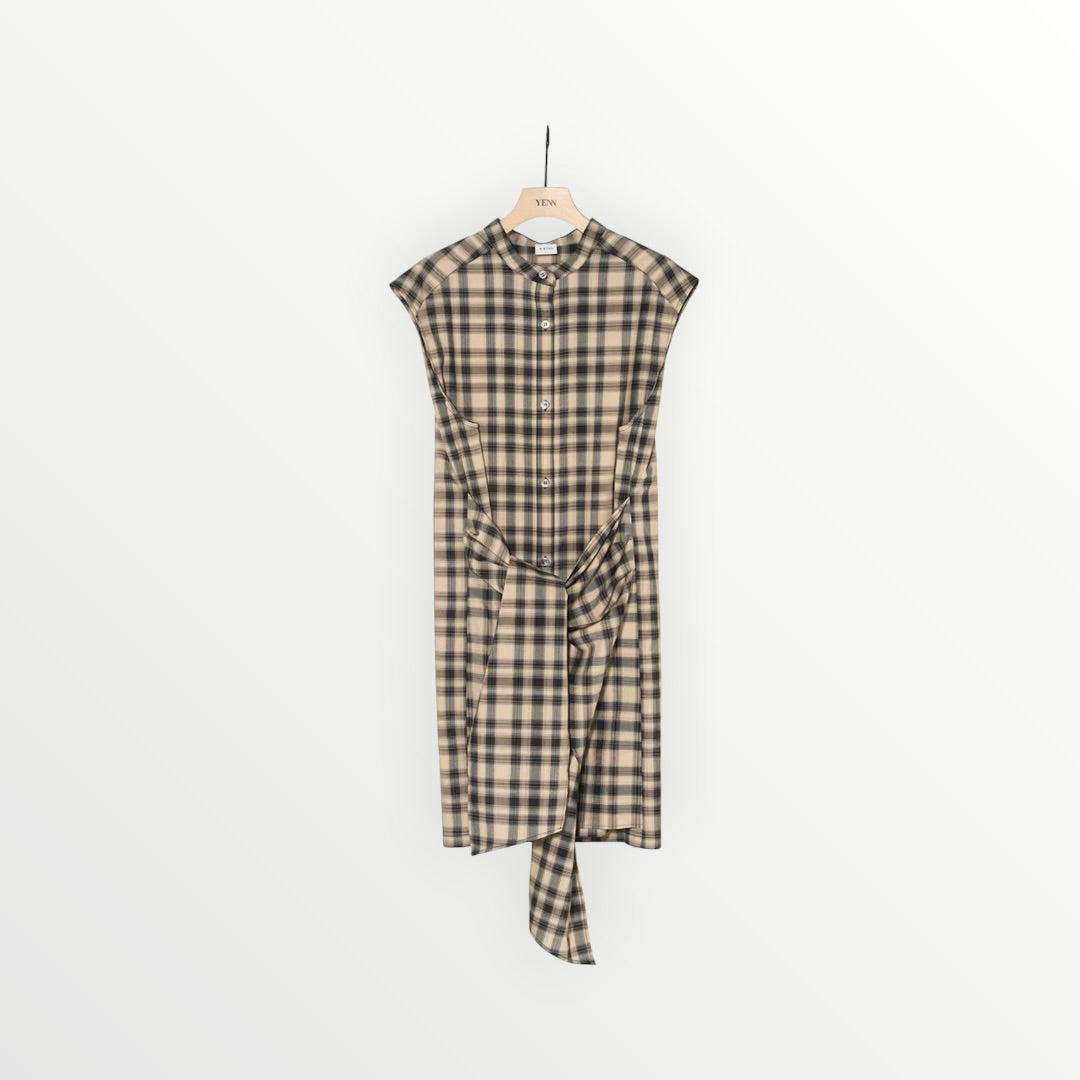 【YENN】LOIN CLOTH CHECK SH_250502007945