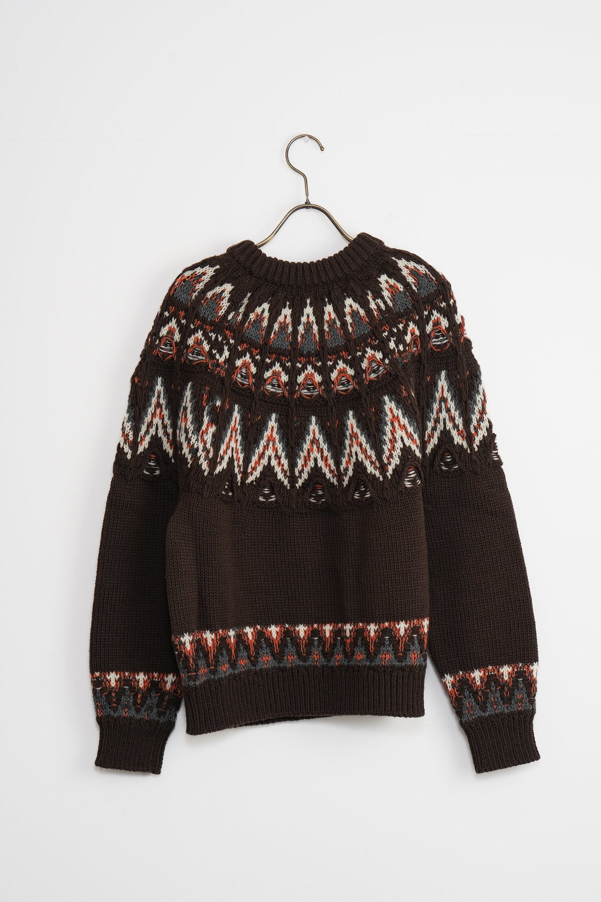 【COOHEM〈women's〉】NORDIC KNIT P/O_241003004352