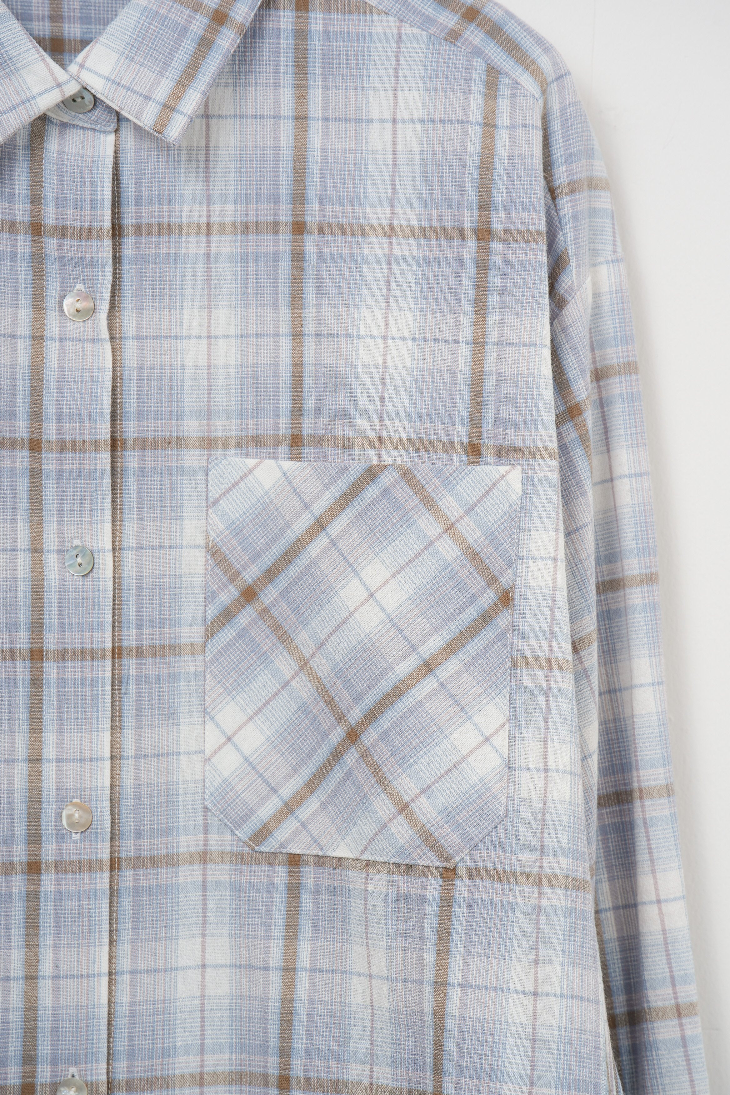 【CHIGNON】チェック2WAYシャツ_250215002387