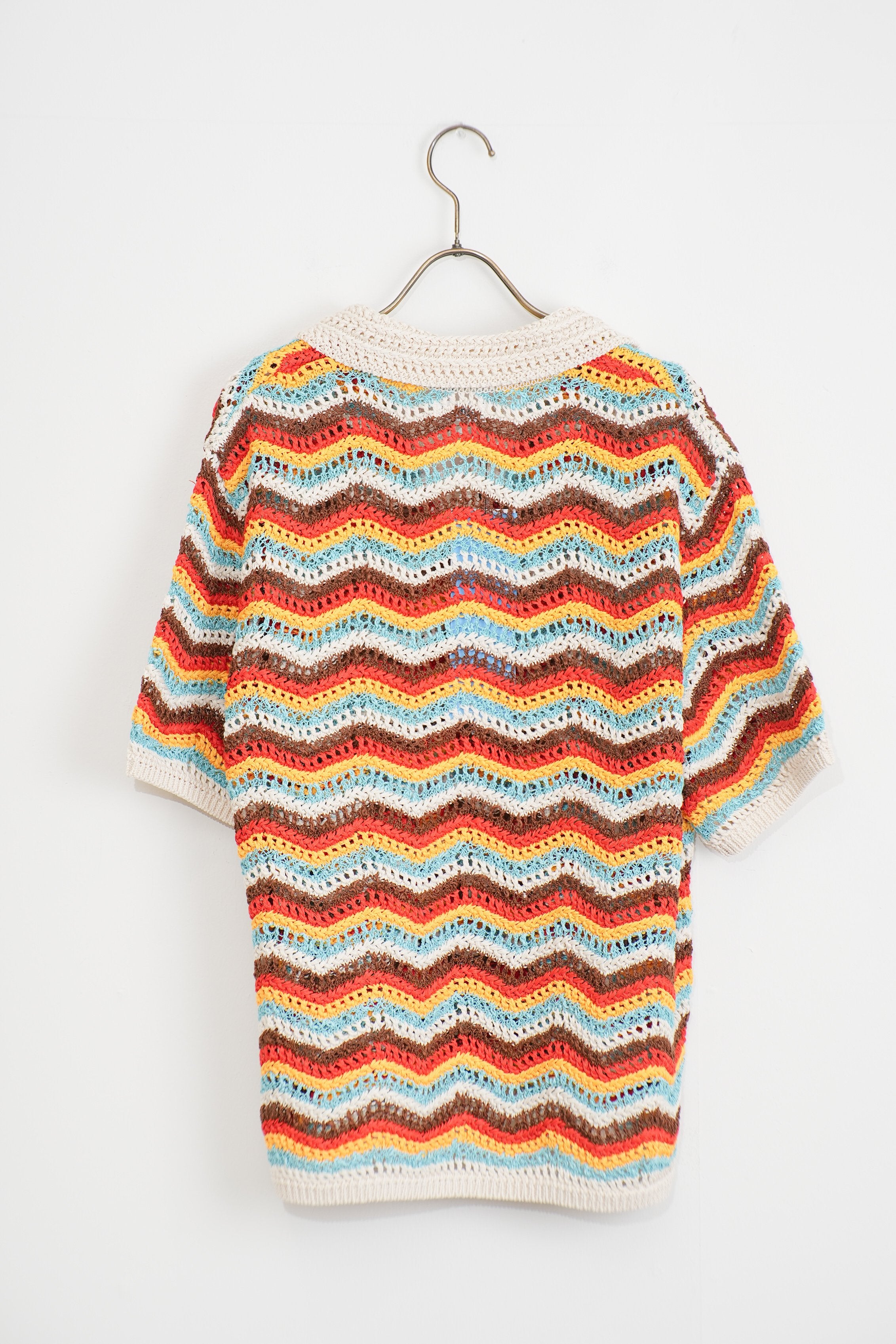 【COOHEM〈women's〉】ZIGZAG SUKASHI KNIT P/O_250326005055