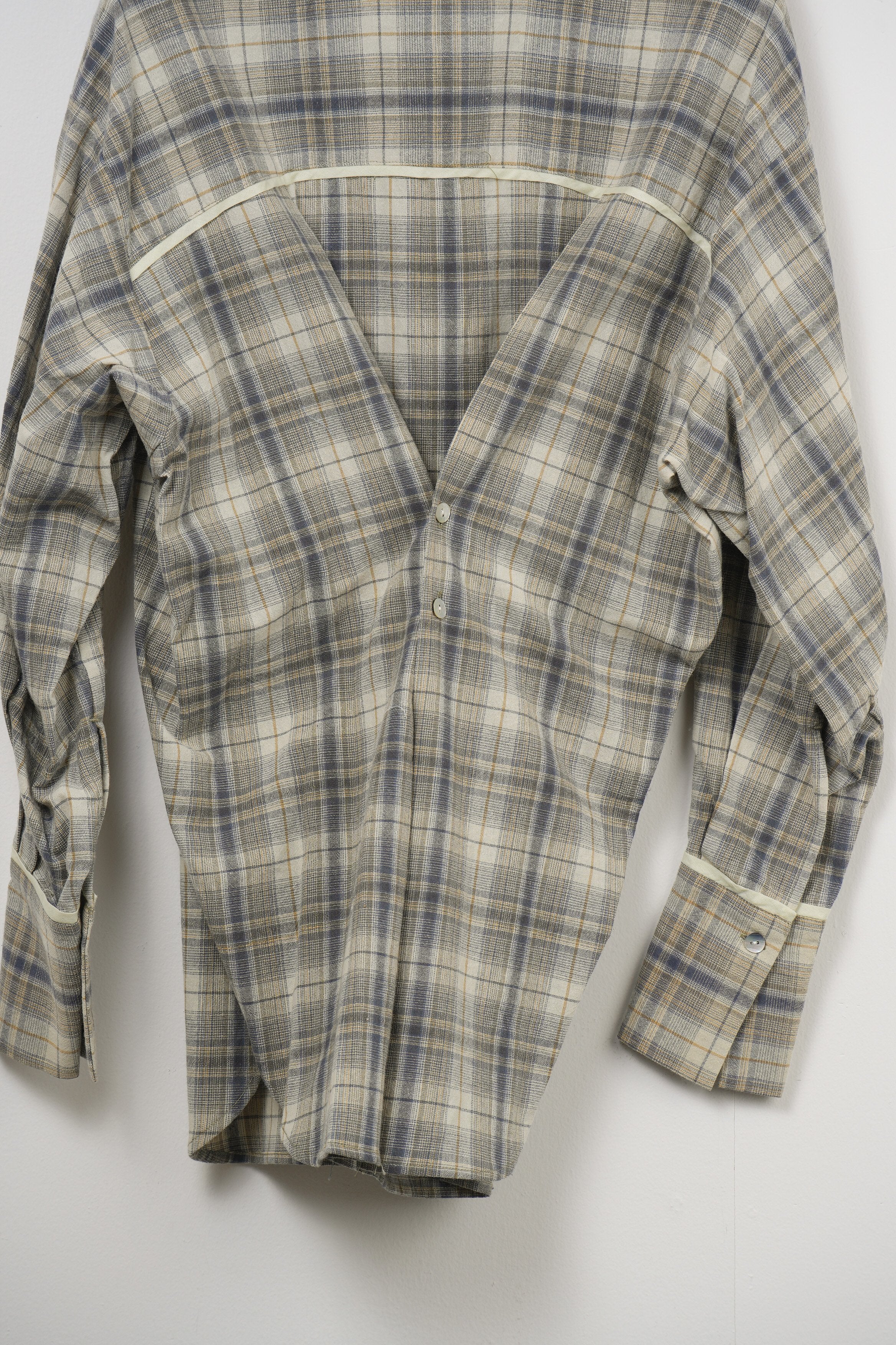 【CHIGNON】チェック2WAYシャツ_250215002387