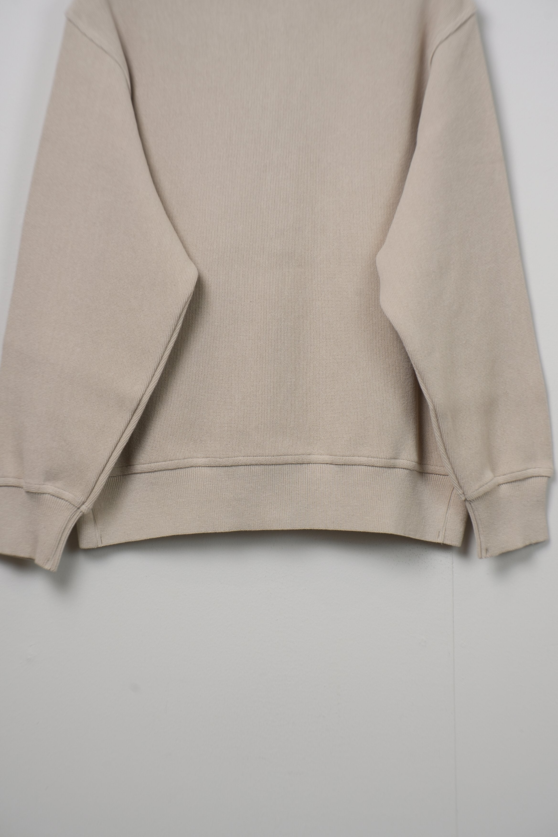 【Yonetomi〈unisex〉】GIMA COTTON KNIT C/D (V NECK)_250228003409