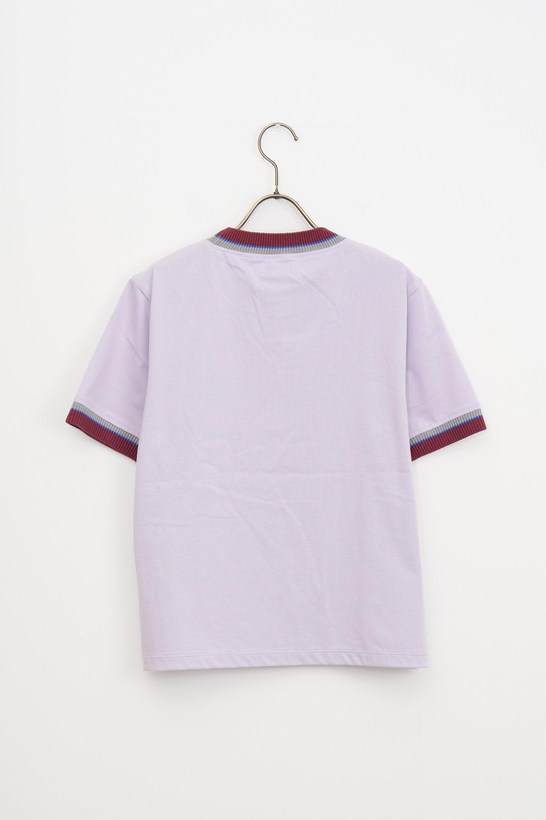 【COOHEM〈women’s〉】KNIT DETAIL RINGER T-SHIRT_250422006840