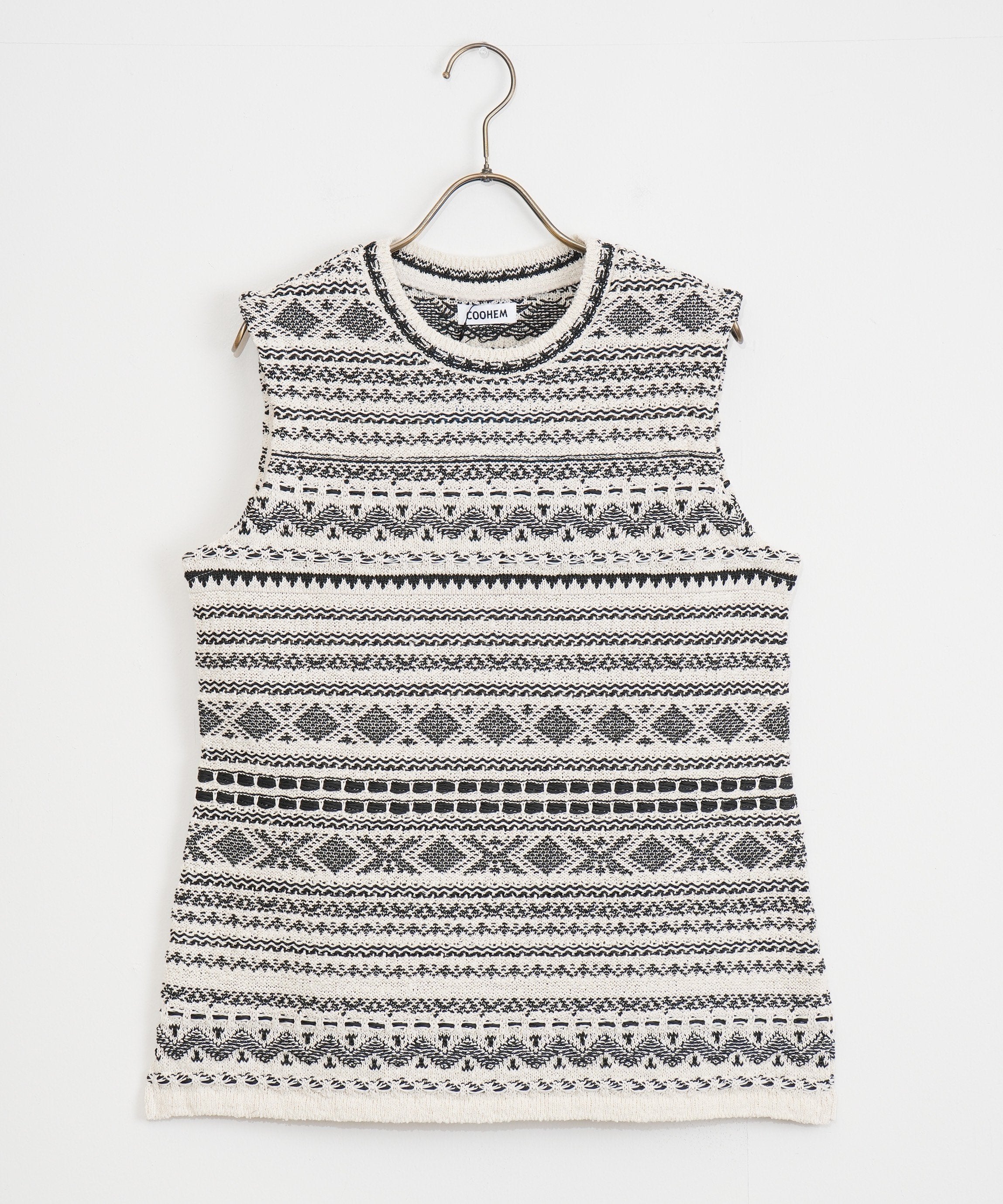 【COOHEM〈women's〉】SUMMER NORWEGIAN KNIT P/O_250326005058