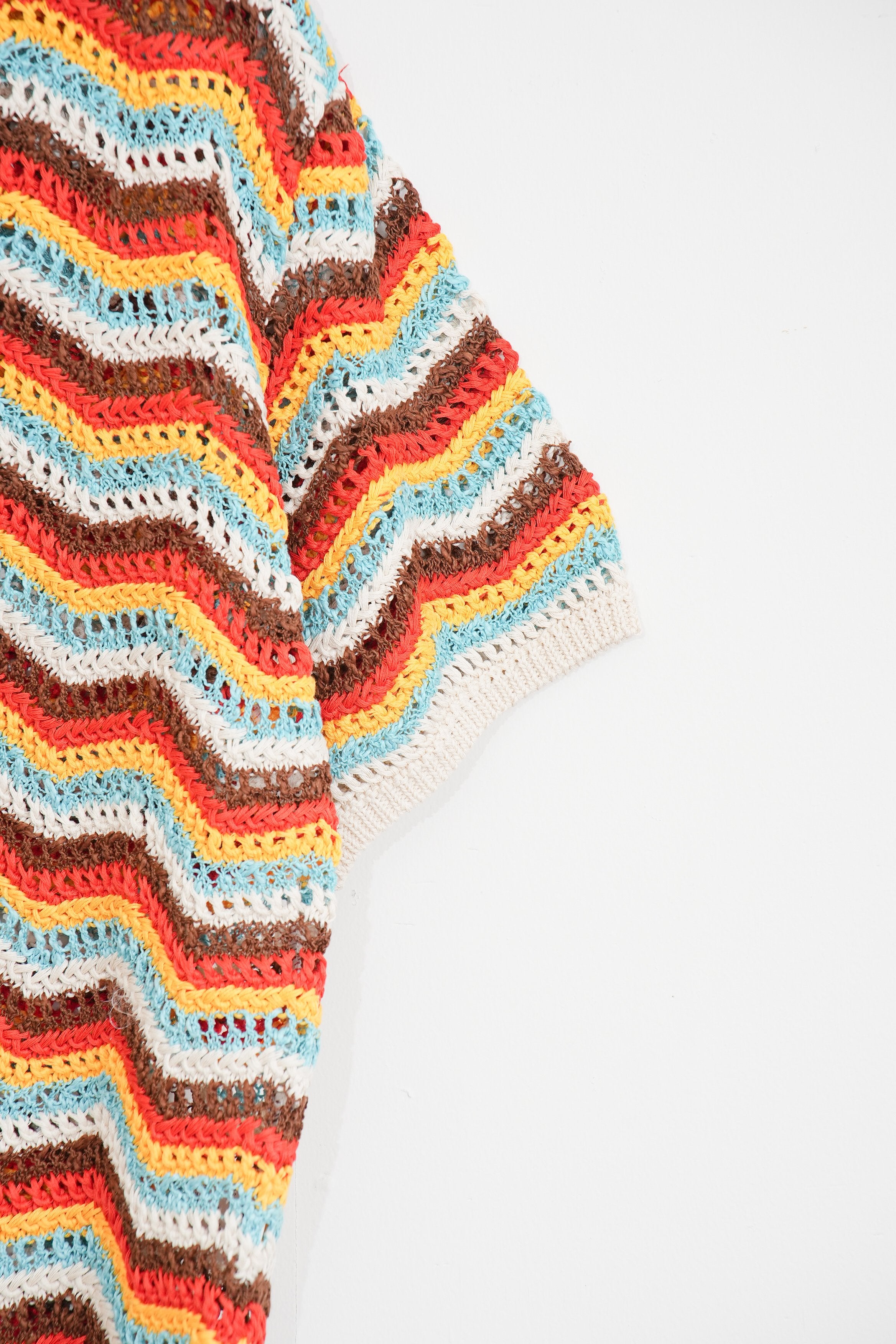 【COOHEM〈women's〉】ZIGZAG SUKASHI KNIT P/O_250326005055