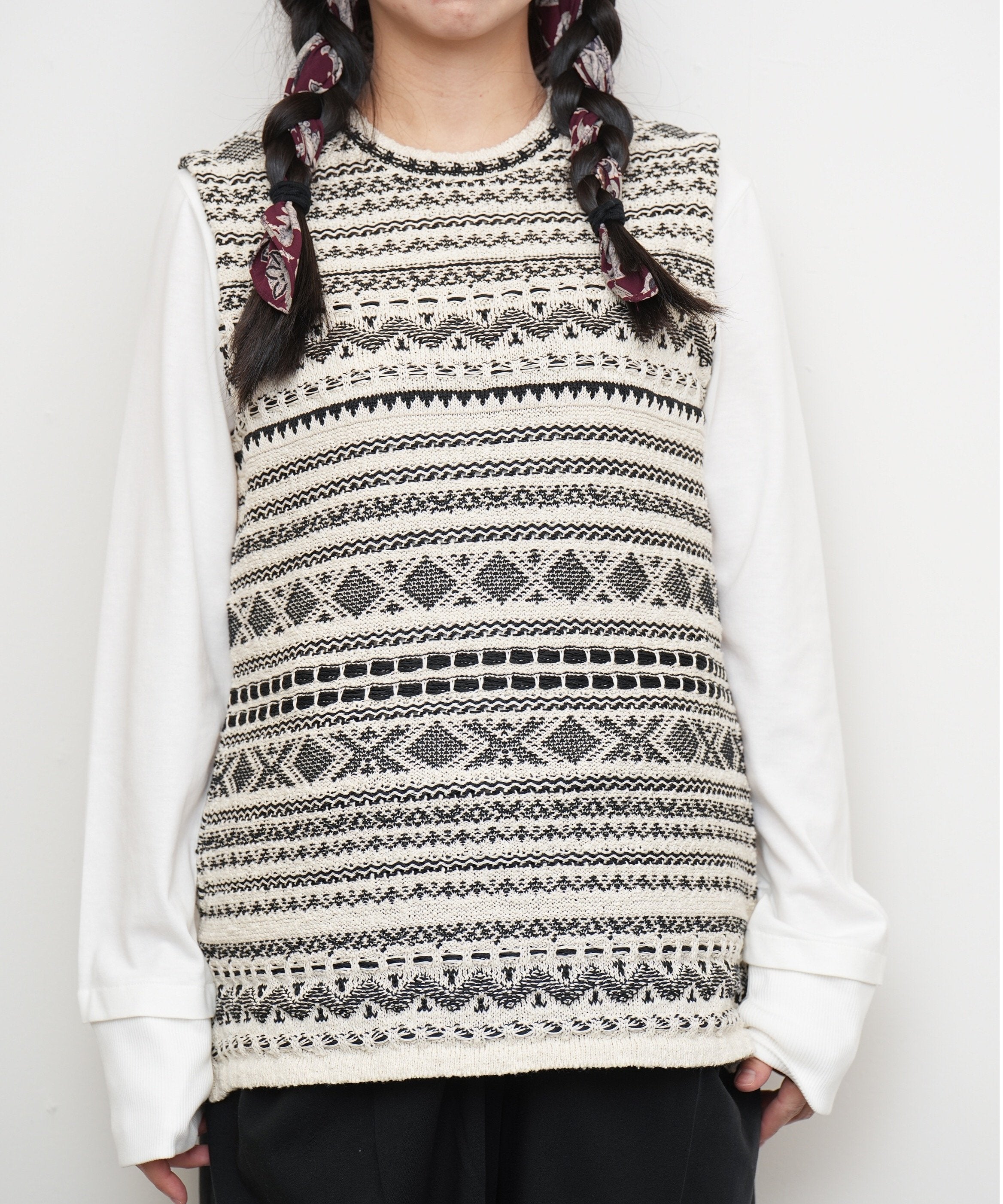 【COOHEM〈women's〉】SUMMER NORWEGIAN KNIT P/O_250326005058