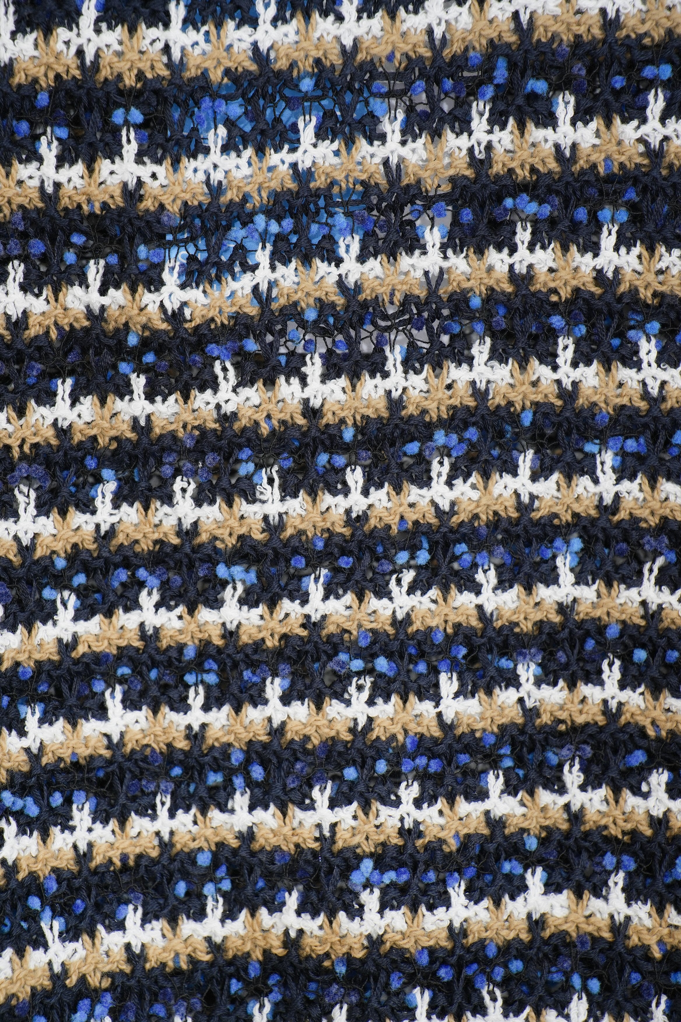 【COOHEM〈women's〉】SUKASHI BORDER KNIT V/T_250326005056