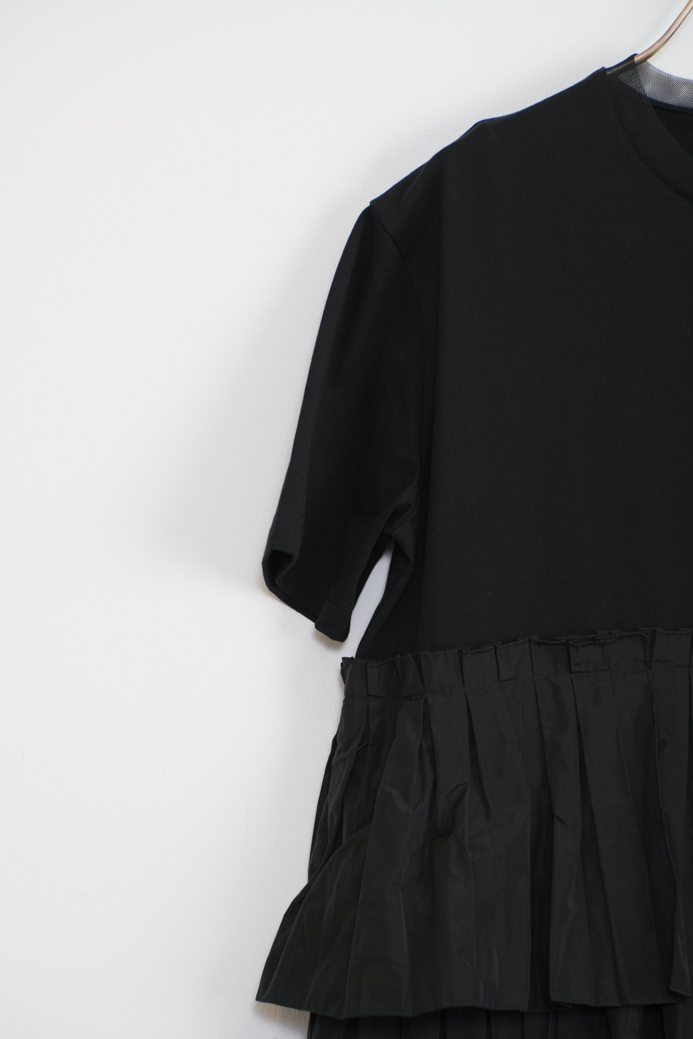 【MARILYN MOON】Raffle pleats layered dress_240404001503