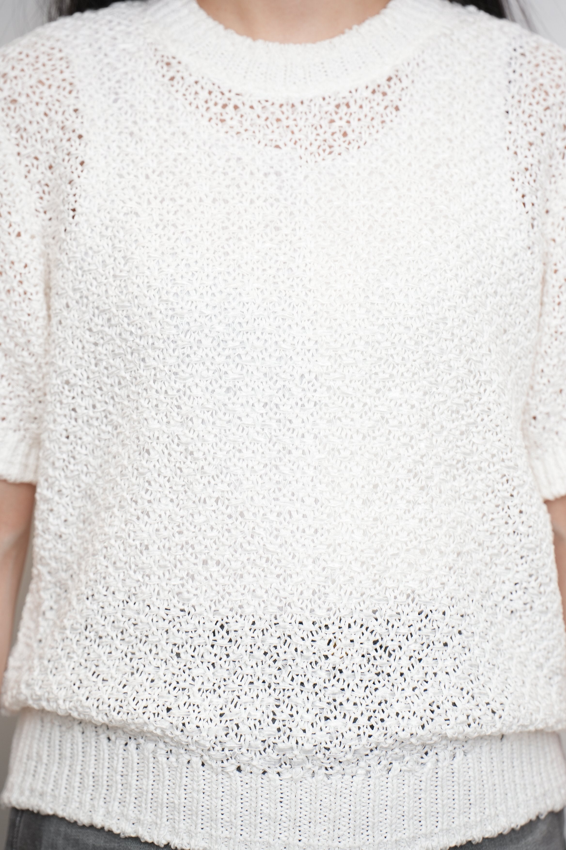 【COOHEM〈women's〉】CUPRO TAPE KNIT P/O_250228003390