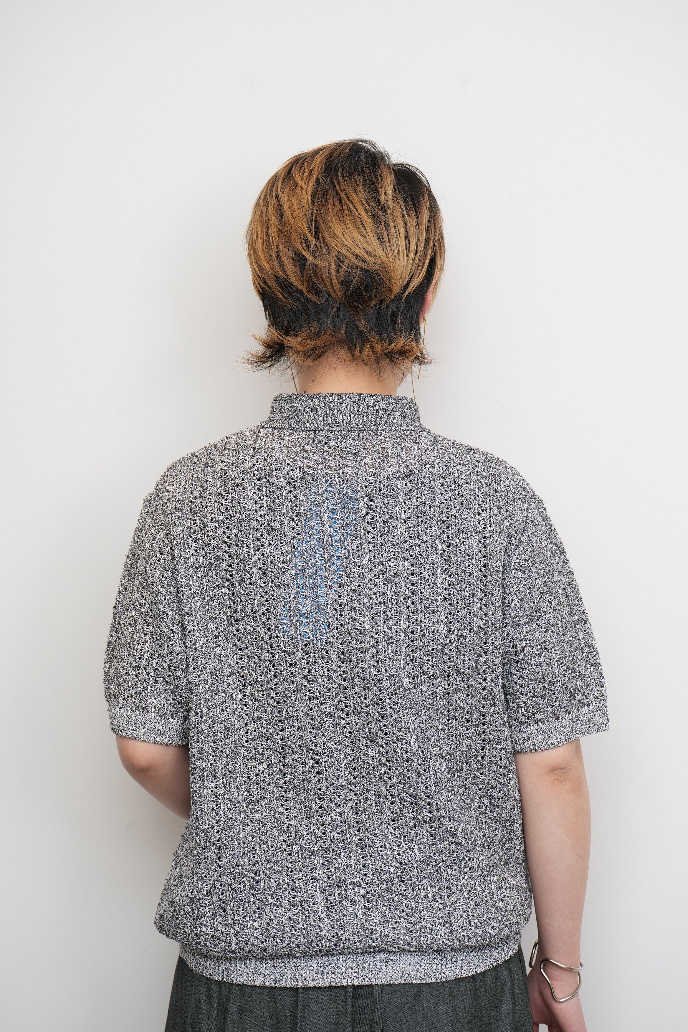 【COOHEM〈men's〉】SHADOW STRIPE KNIT P/L_250228003398