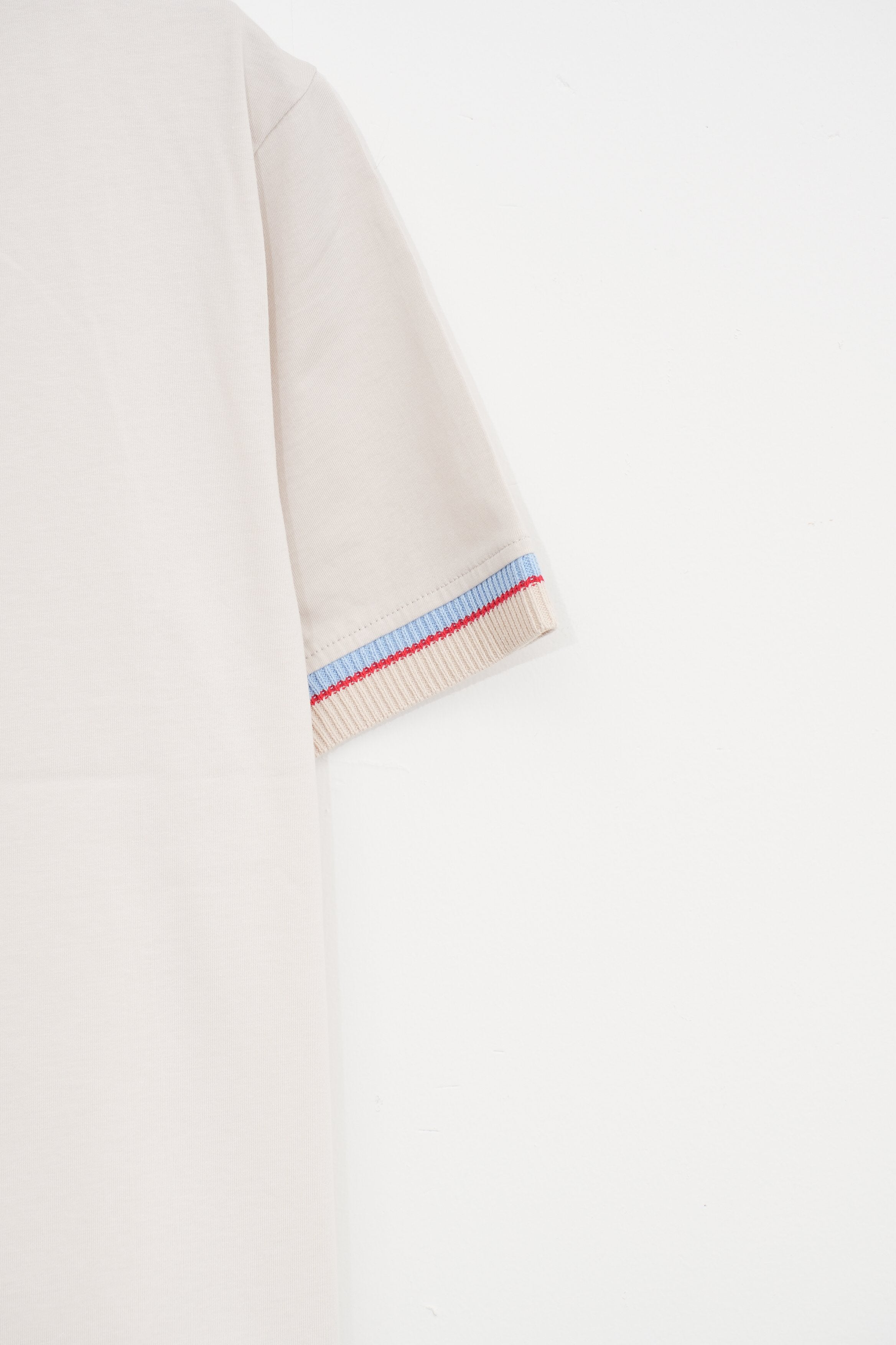 【COOHEM〈women’s〉】KNIT DETAIL RINGER T-SHIRT_250422006840