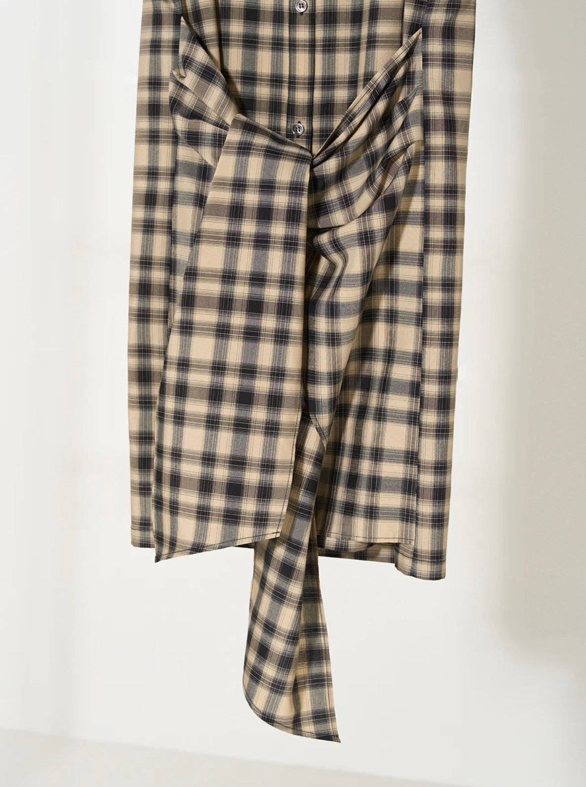 【YENN】LOIN CLOTH CHECK SH_250502007945