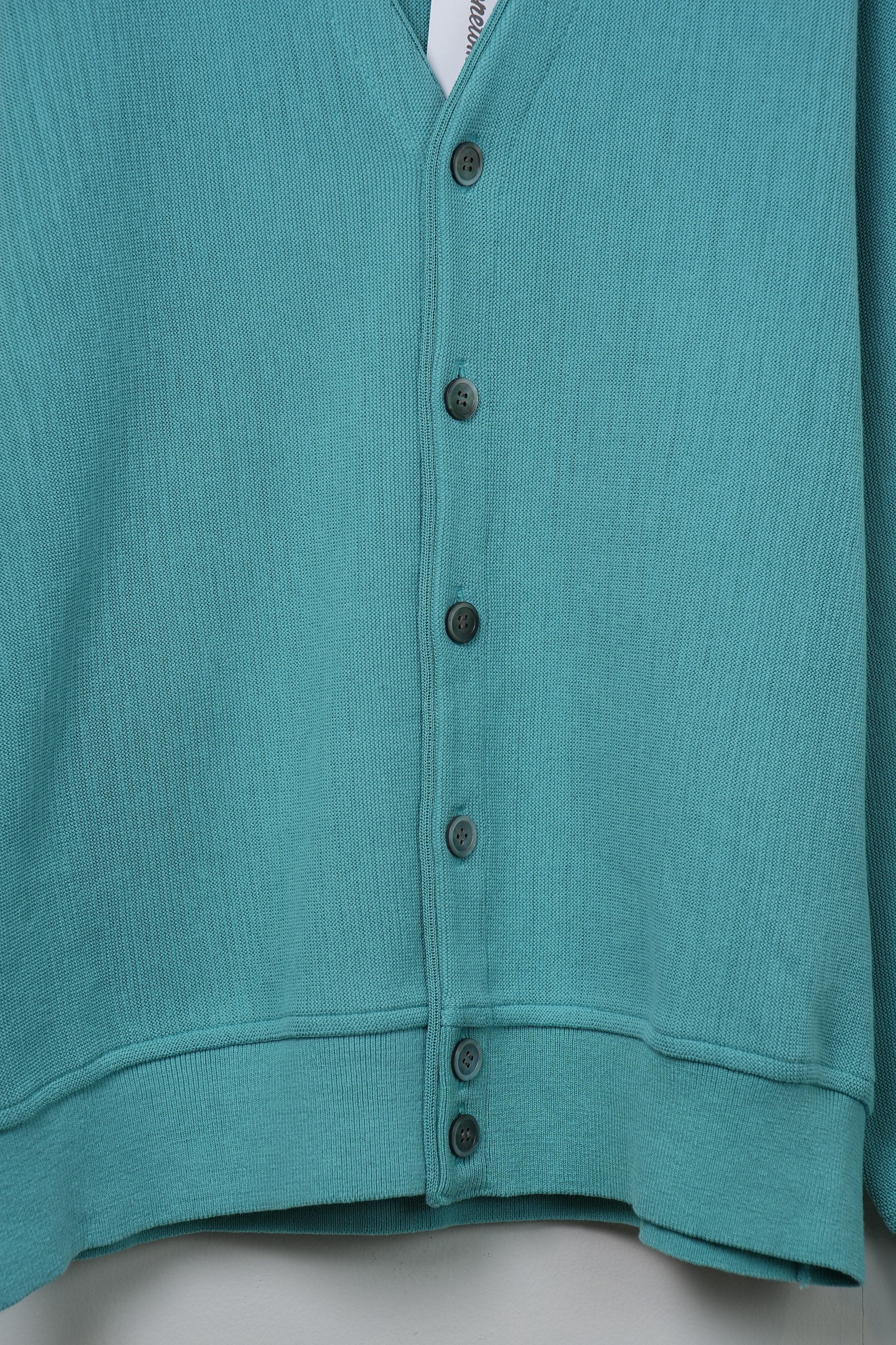 【Yonetomi〈unisex〉】GIMA COTTON KNIT C/D (V NECK)_250228003409