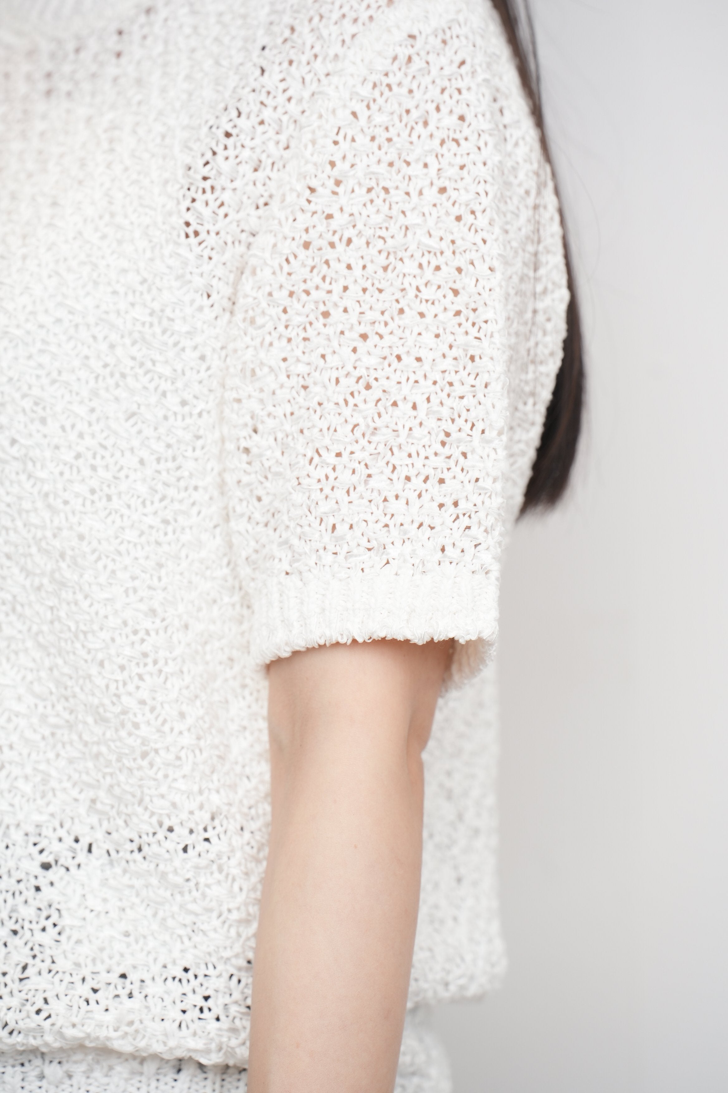 【COOHEM〈women's〉】CUPRO TAPE KNIT P/O_250228003390