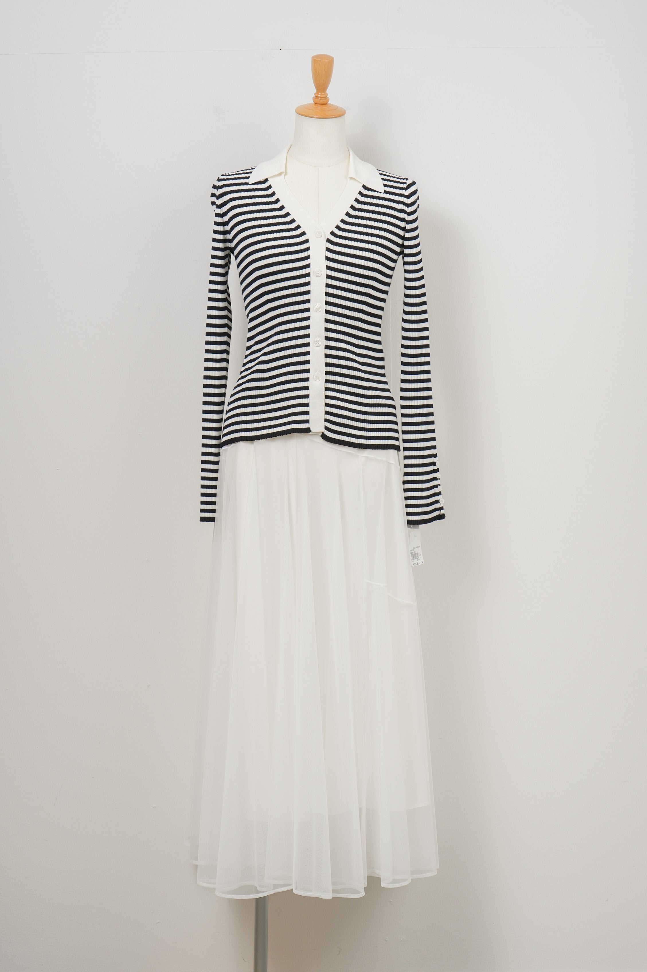 【FRAY I.D】オープンカラーポロセットワンピース_250214002341