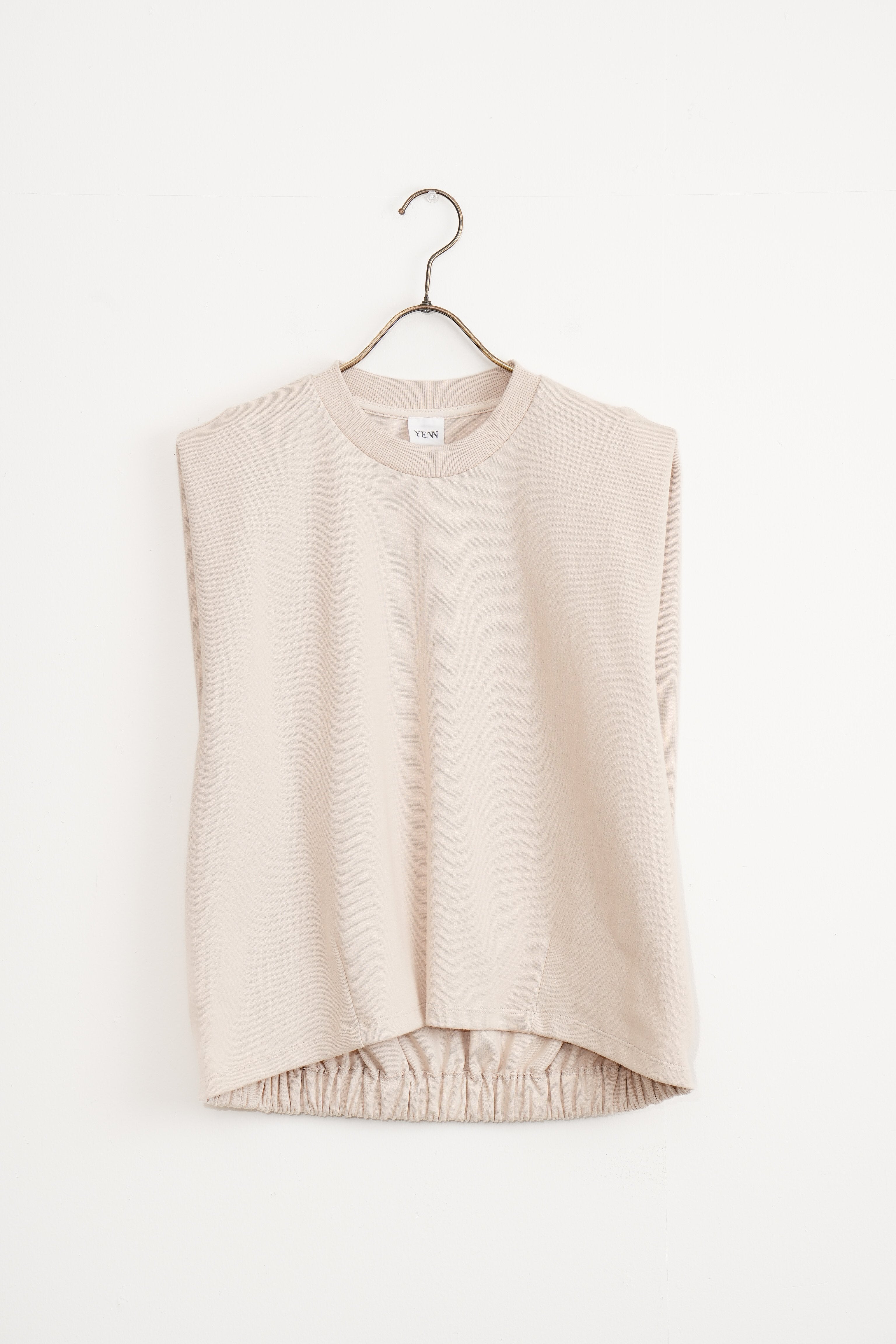 【YENN】SLEEVELESS SWEAT pullover_250617000340