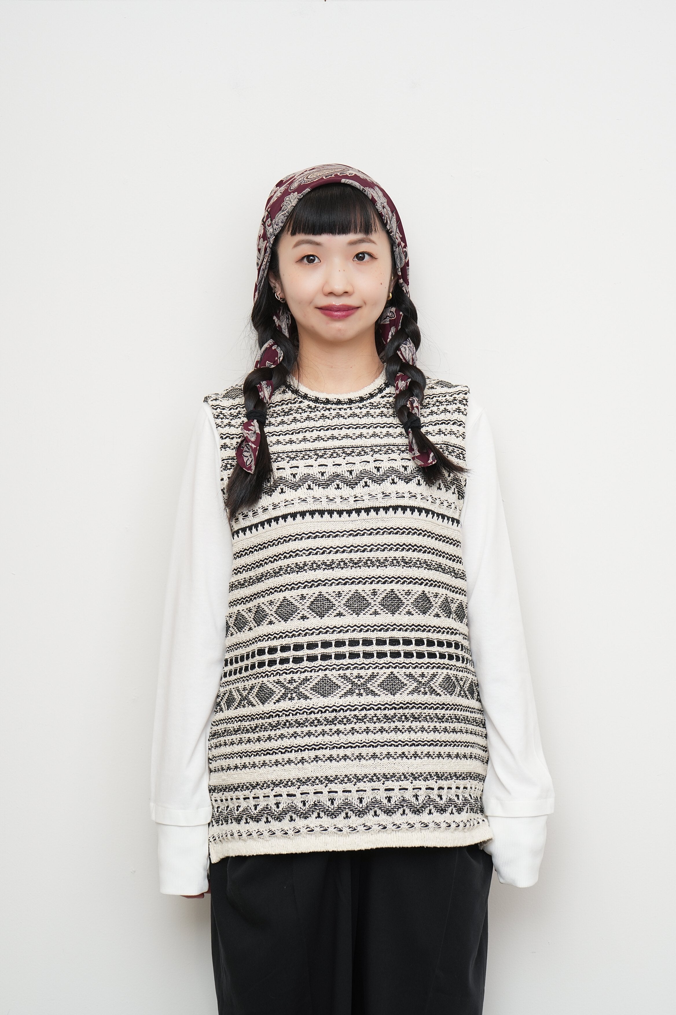 【COOHEM〈women's〉】SUMMER NORWEGIAN KNIT P/O_250326005058