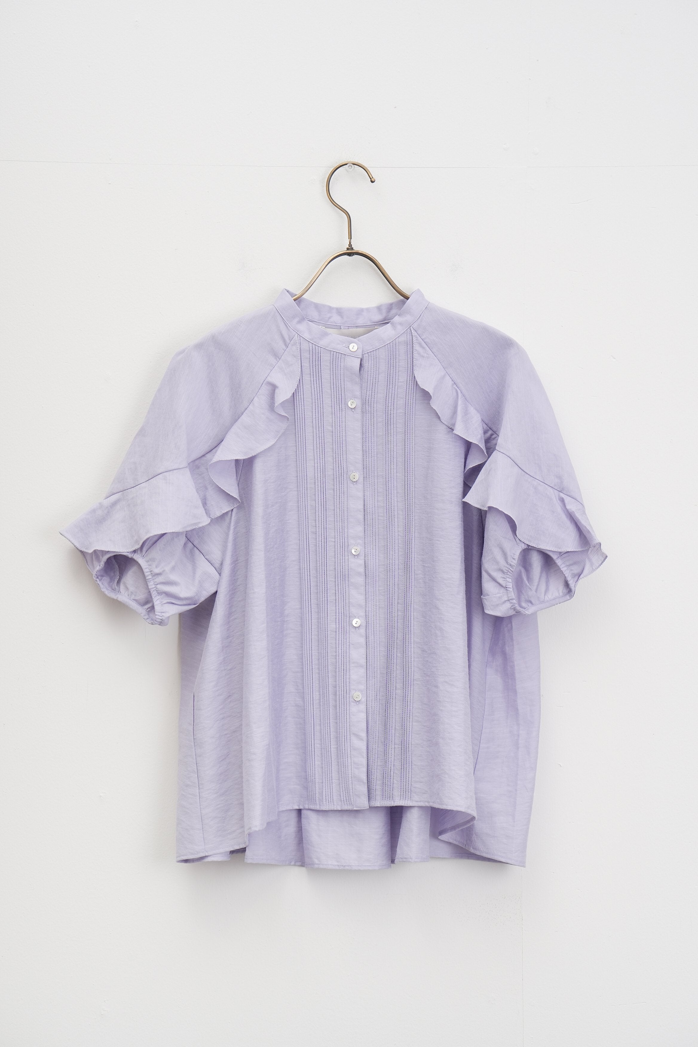 【MARILYN MOON】レイヤードラッフルハーフスリーブブラウス_250328005229