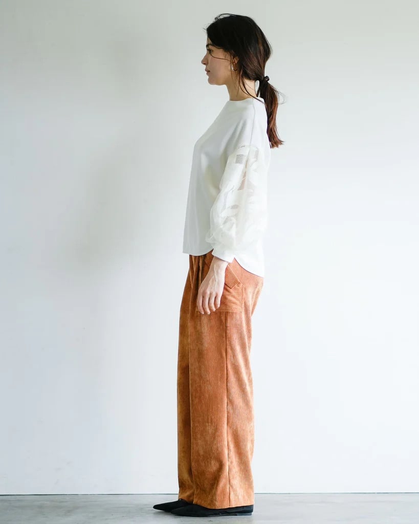 【Lallia Mù】ボタニカルレーススリーブプルオーバー_240725009693