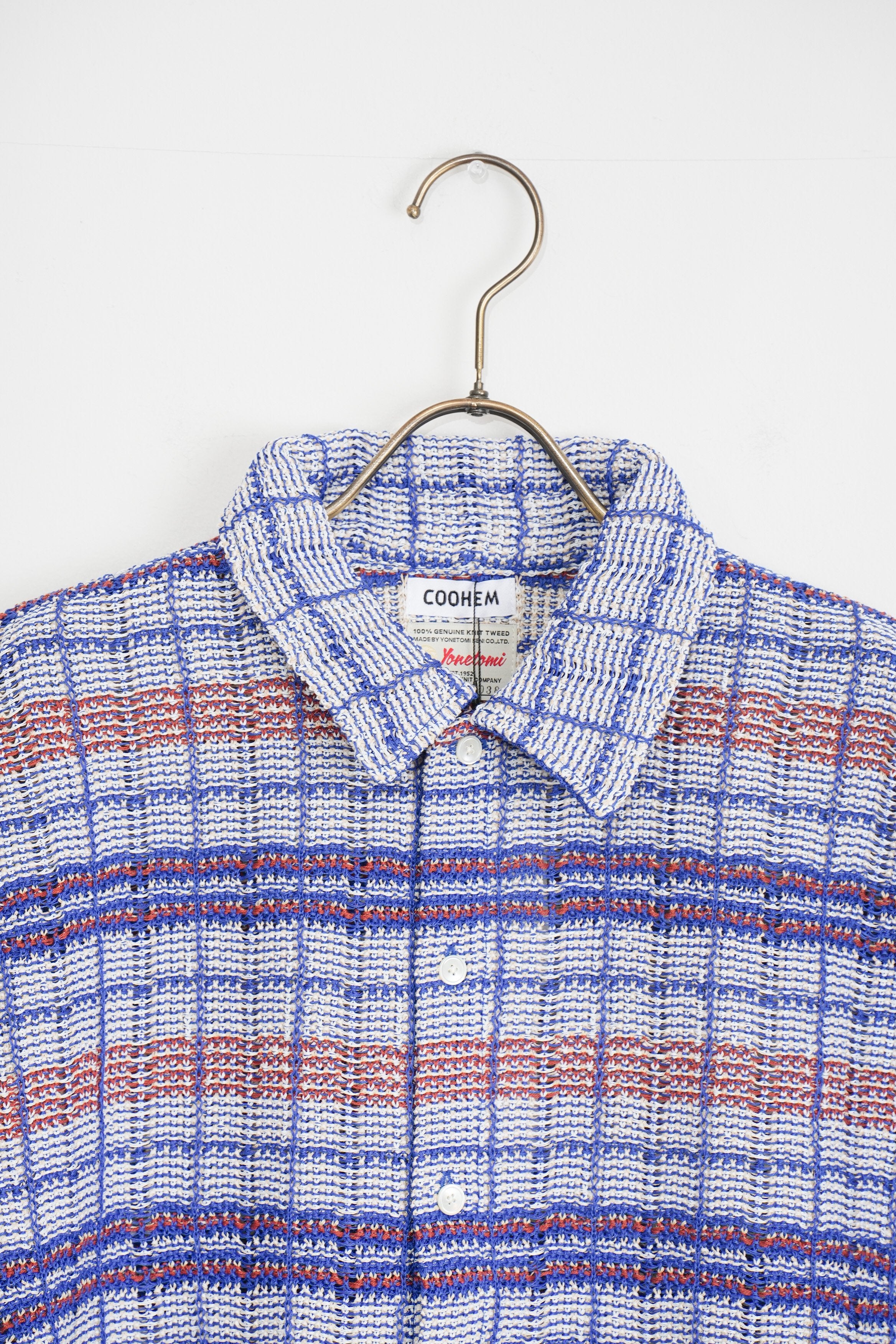 【COOHEM〈women's〉】SUKASHI CHECK TWEED S/T_250326005059