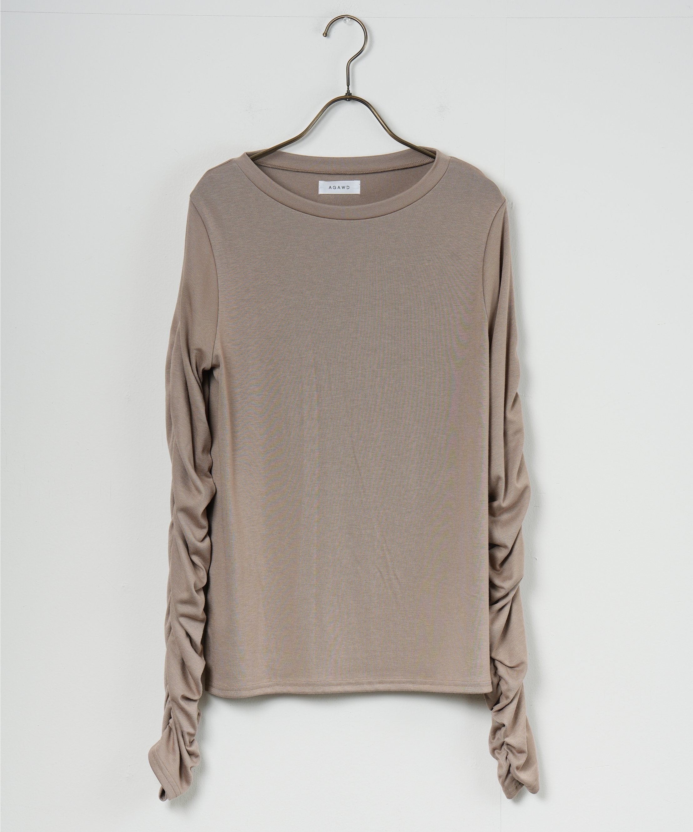 【AGAWD】Shirring Sleeve Tops_250120001067