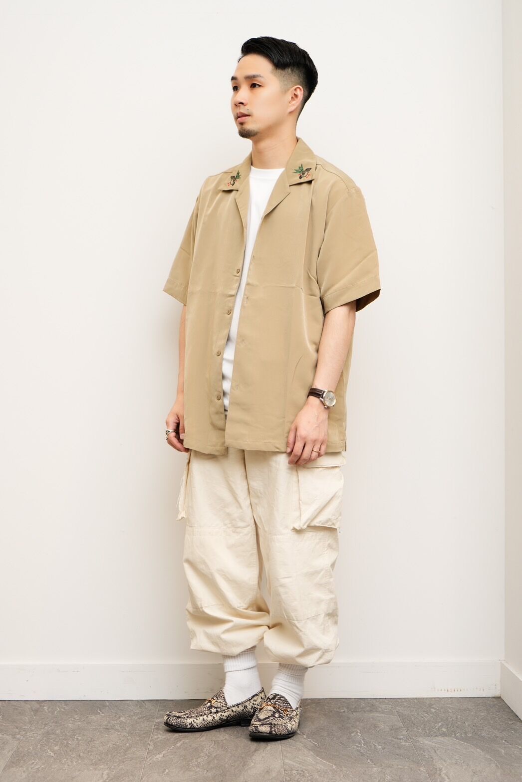 【oryo】オープンカラーシャツ_23920538