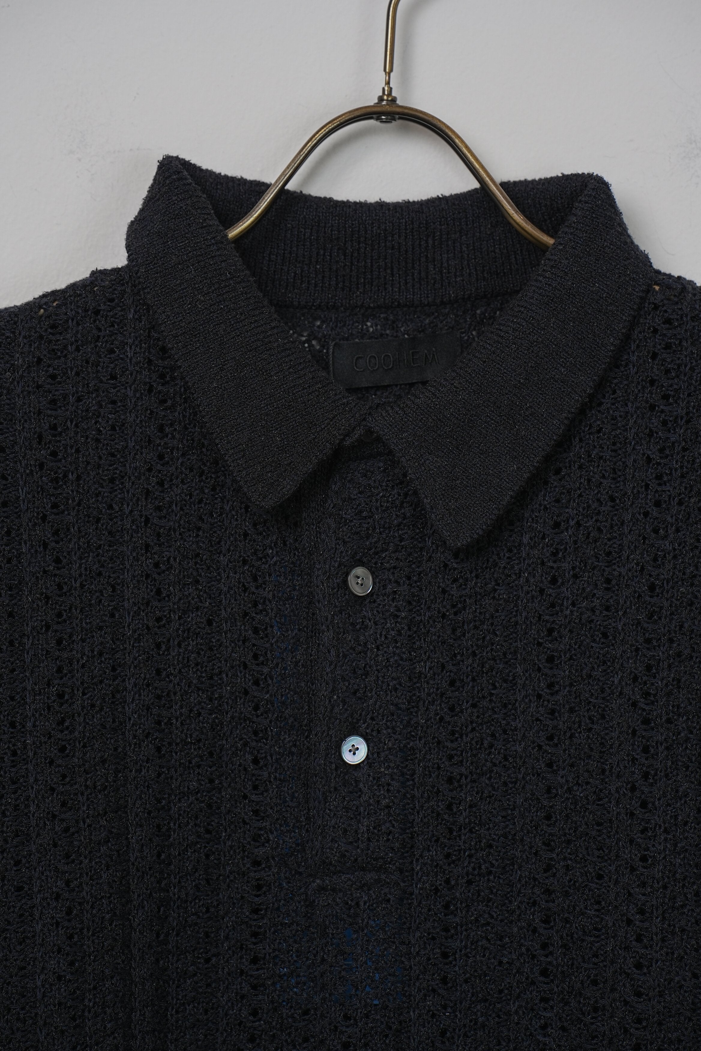 【COOHEM〈men's〉】SHADOW STRIPE KNIT P/L_250228003398