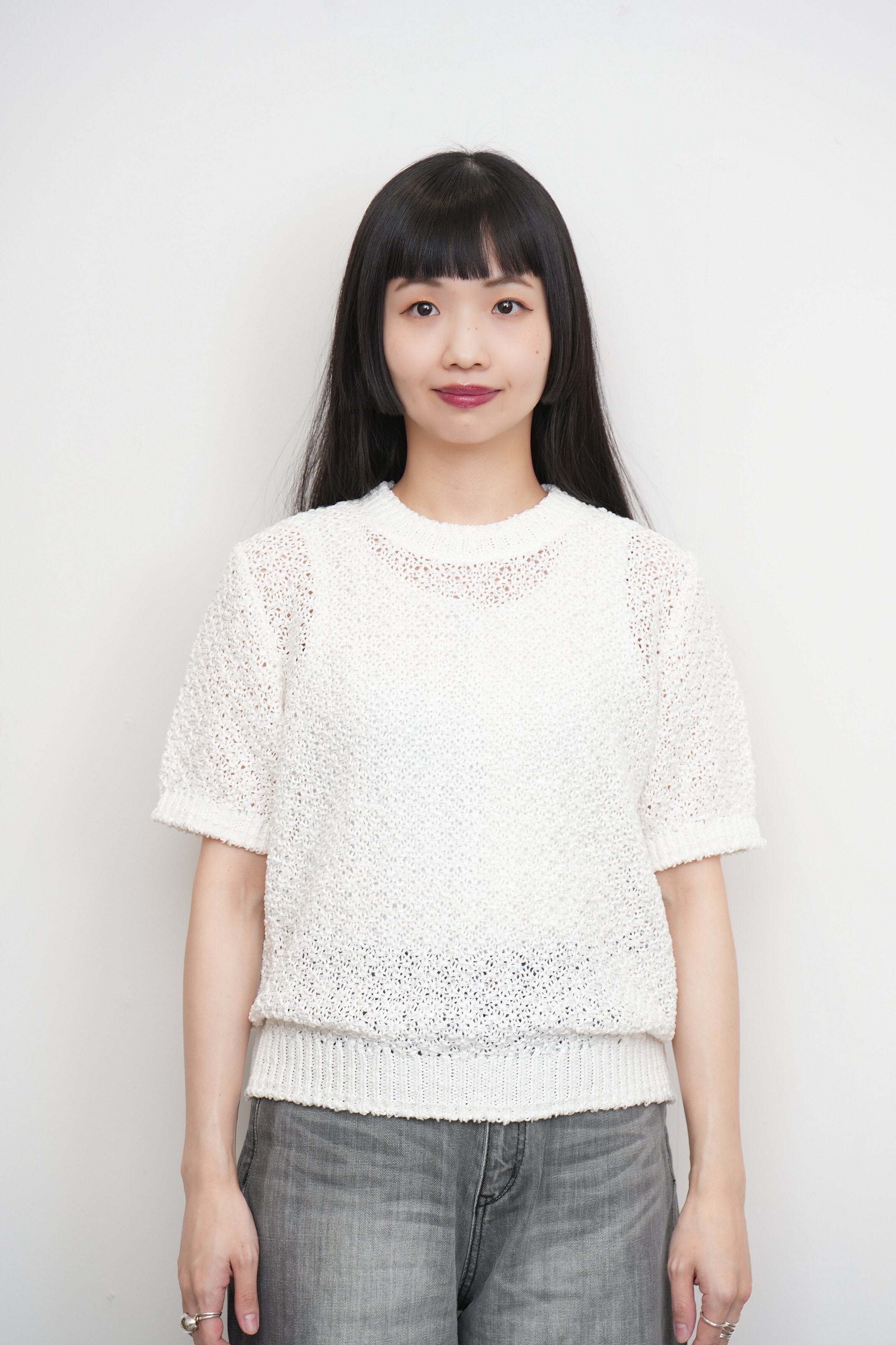 【COOHEM〈women's〉】CUPRO TAPE KNIT P/O_250228003390