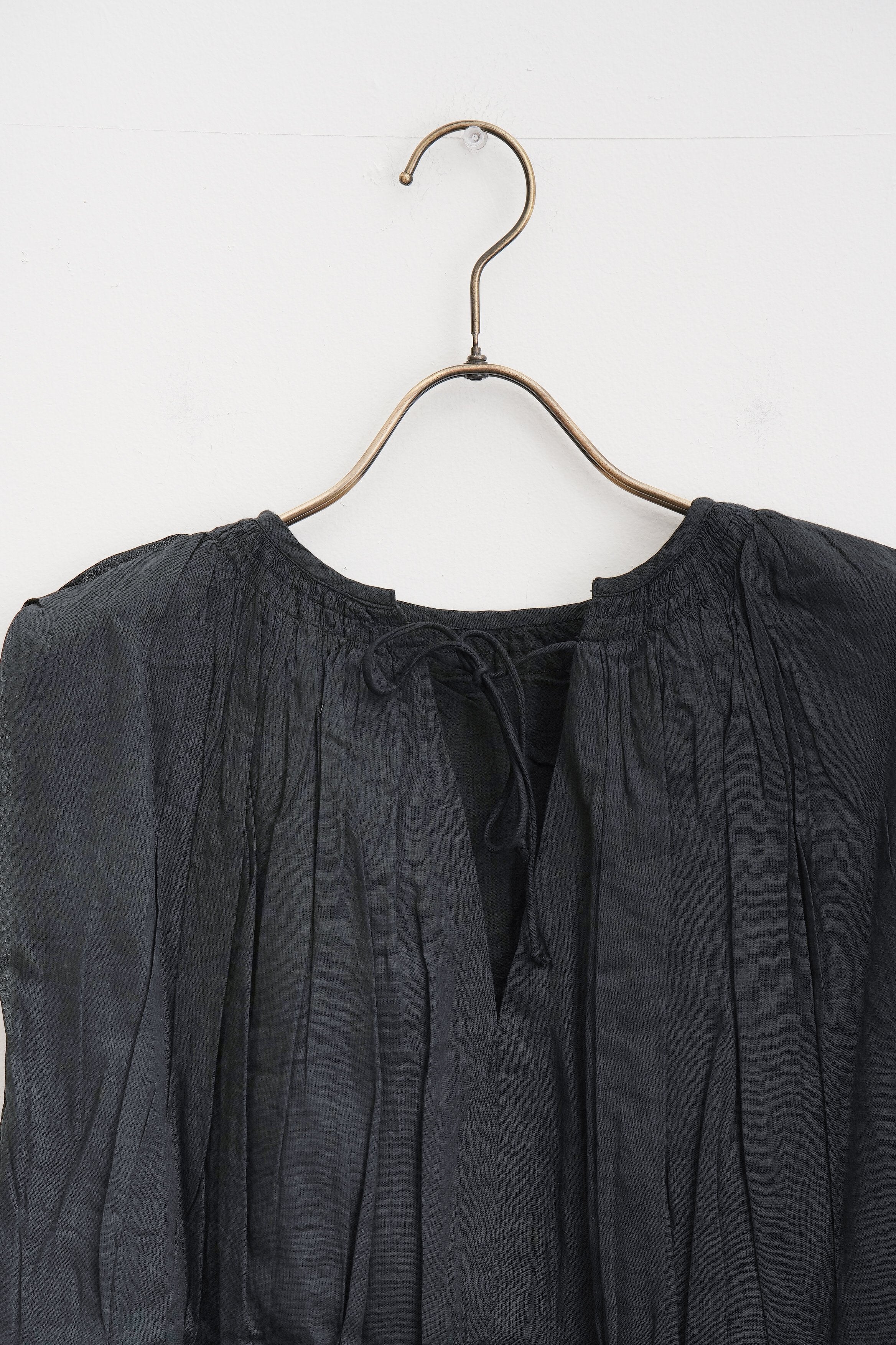 【MARILYN MOON】2WAYタックテクニックシアーコットンバルーンブラウス _250522009075