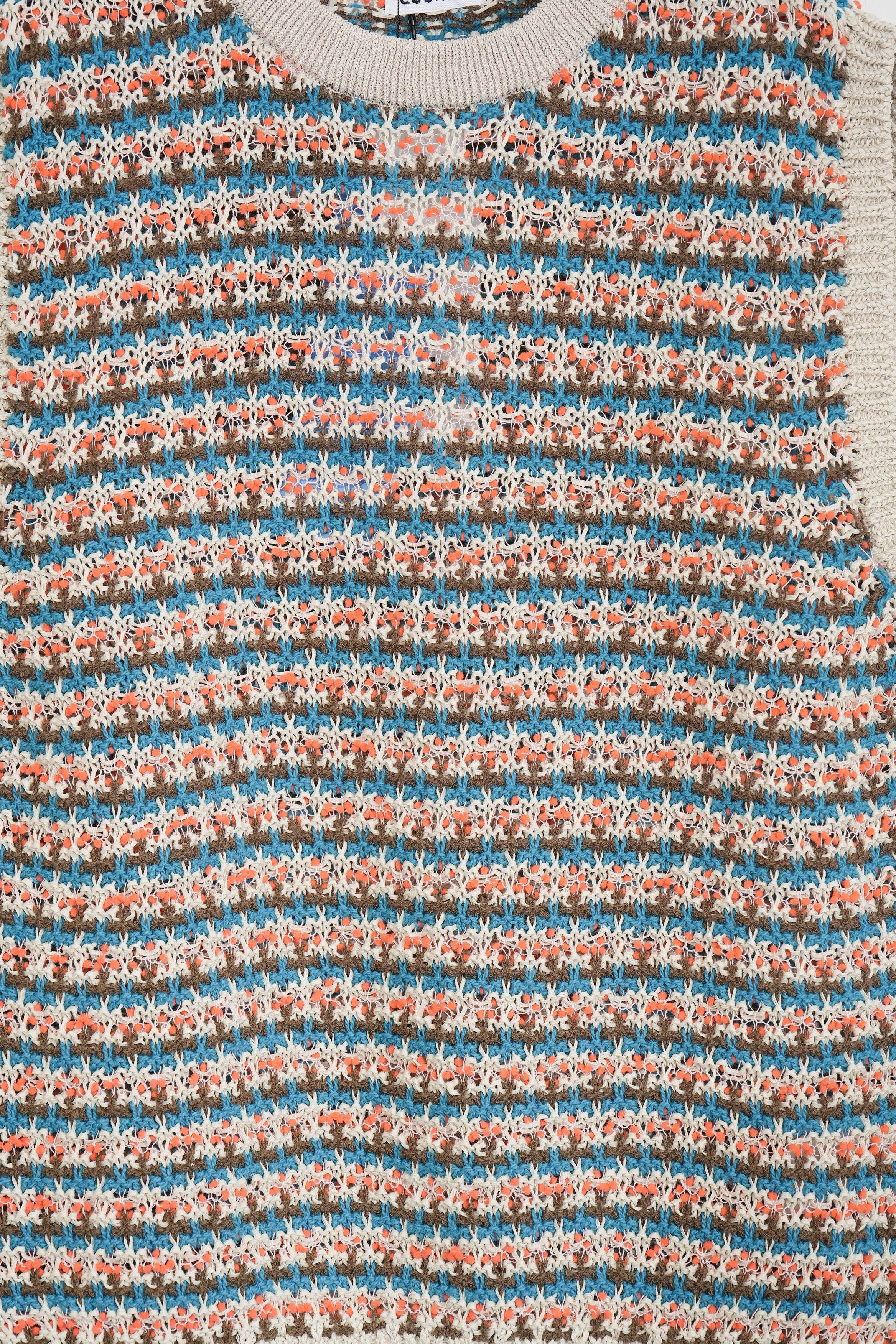 【COOHEM〈men's〉】SUKASHI BORDER KNIT V/T_250326005063