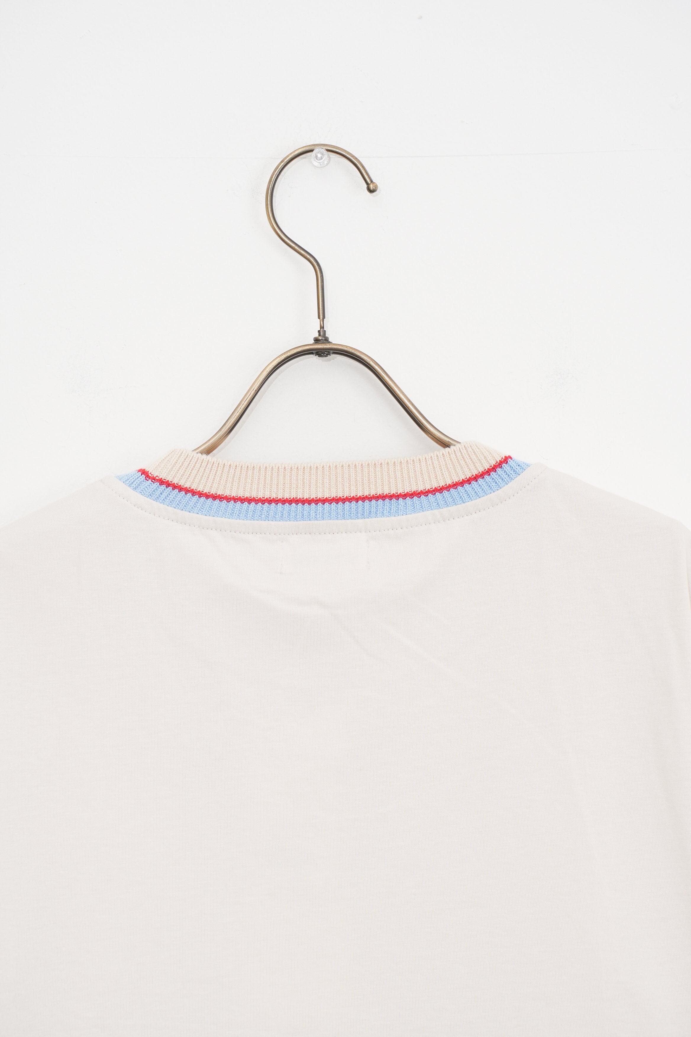 【COOHEM〈women’s〉】KNIT DETAIL RINGER T-SHIRT_250422006840